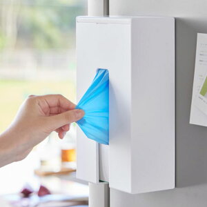 山崎実業 tower マグネット使い捨て手袋ホルダー タワー ホワイト ゴム手袋 収納 マグネット キッチン グローブ 使い捨て手袋 キッチン収納 マグネット収納