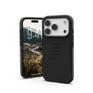 URBAN ARMOR GEAR iPhone 17 Pro 2025�Ή��ϏՌ��P�[�X CIVILIAN MAGSAFE �u���b�N UAG-IPH25MA-CMS-BK ���K���{�㗝�X�i