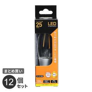 �܂Ƃߔ��� �I�[���d�@ LED�t�B�������g�d�� �V�����f���A�� E12 25�`���� �d���F LDC2L-E12 C6 12�Z�b�g