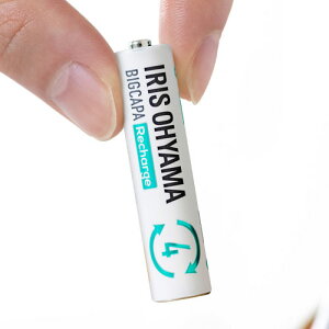 �A�C���X�I�[���} BIGCAPA Recharge �j�b�P�����f�d�r �P4�` 4�{�p�b�N BCR-R4MH/4B