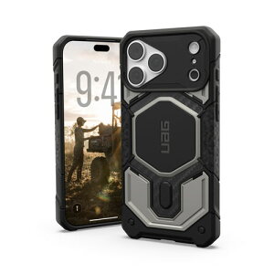 URBAN ARMOR GEAR �ϏՌ� �P�[�X iPhone 18 Pro Max/iPhone 17 Pro Max MONARCH PRO �J�����{�^���t�� �`�^�� UAG-IPH26LA-P-TI