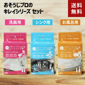 【送料無料】あす楽 和気産業 コーティング剤 洗面 シンク お風呂 水回りコーティング剤 3点セット