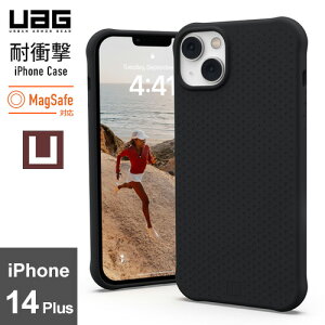 URBAN ARMOR GEAR/U by UAG iPhone14 Plus �ϏՌ��P�[�X DOT �u���b�N UAG-UIPH22LA-DMS-BK ���{���K�㗝�X�i