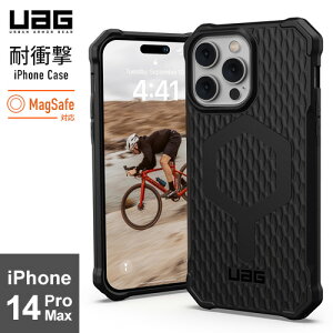 URBAN ARMOR GEAR iPhone14 Pro Max �ϏՌ��P�[�X ESSENTIAL ARMOR �u���b�N UAG-IPH22LB-EMS-BK ���{���K�㗝�X�i