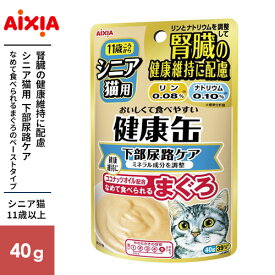 アイシア シニア猫用 健康缶パウチ 下部尿路ケア 40g