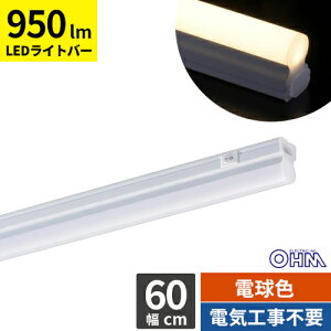 �I�[���d�@ LED�C�[�u���C�g�X���� ���C�g�o�[ 600mm �d���F LT-FLE600L-HN