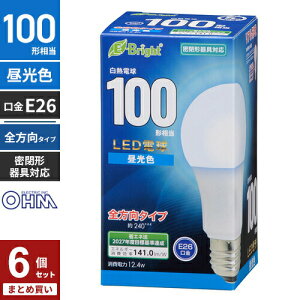 �܂Ƃߔ��� �I�[���d�@ LED�d�� E26 100�`���� �S���� �����F LED5�N�ۏؑΏ� LDA12D-G AG27 6�Z�b�g