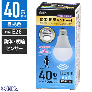 �I�[���d�@ LED�d�� E26 40�`���� ���́E���ÃZ���T�[�t �����F LDA4D-G-MW