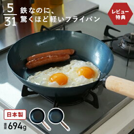 【選べる特典付】藤田金属 元気じゃない日の、フライパン 5/31 鉄フライパン 26cm ブナ ウォルナット 鉄フライパン 藤田金属 日本製 手入れ不要 軽い くっつかない 錆びにくい おすすめ