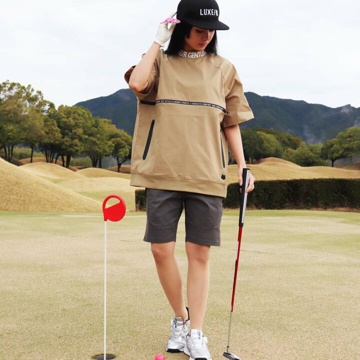 楽天市場】ゴルフウェア Tシャツ メンズ レディース 半袖 ラグジュ 