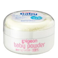 【合算3300円以上で注文可能】ピジョン　薬用ベビーパウダー　弱酸性（イエローパフ）30g（ベビーパウダ…