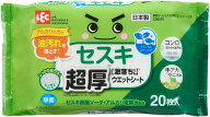 【合算3300円以上で注文可能】レック 激落ちくん セスキ 超厚ウェットシート 20枚入