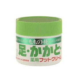 【合算3300円以上で注文可能】【医薬部外品】ももの花 薬用フットクリーム 70g