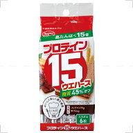 【合算3300円以上で注文可能】ハマダコンフェクト プロテイン15ウエハース カカオ味 6枚入り