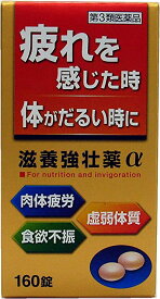 【第3類医薬品】滋養強壮薬α 160錠