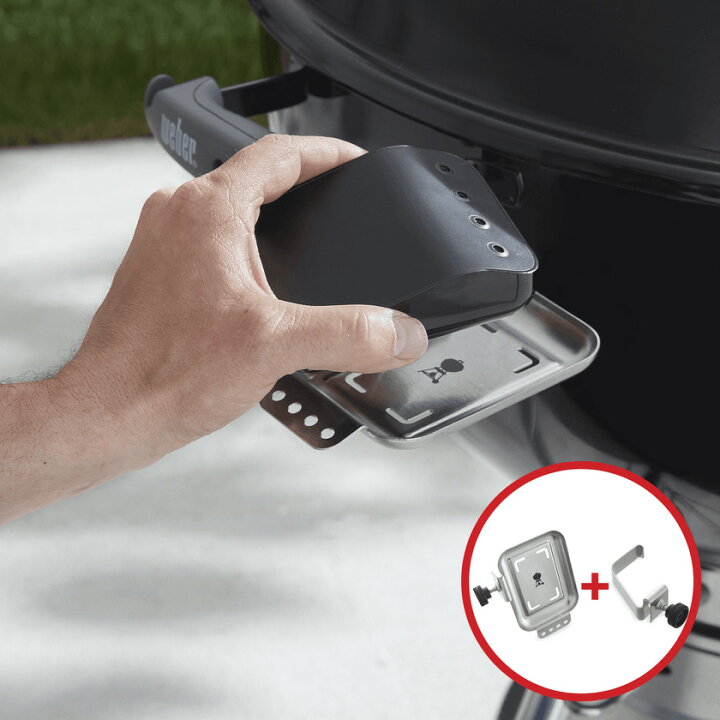 モデル着用 注目アイテム ウェーバー Weber バーベキュー コンロ デジタル デバイス 温度計 Connectスマートグリルハブ 33 ブラック Fucoa Cl