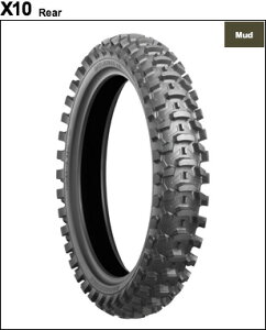 BRIDGESTONE uaXg BATTLECROSS X10y100/90-19 57MzogNX ^C MC125 CR125R CRF250R TC125 KDX200SR KX125 KX250F KX250 2st 125SX 250SX-F 150SX RM125 RM-Z250 RM-Z450 YZ125 YZ250F It[h^CEgNX I