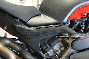 CARBONVANI �J�[�{���o�[�j �V�[�g�A���_�[�p�l�� PANIGALE V4 S DUCATI �h�D�J�e�B �T�C�h�J�E���E�T�C�h�J�o�[ �J�E���֘A �O��