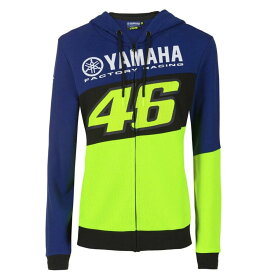 US YAMAHA 北米ヤマハ純正アクセサリー Yamaha VR46 Racing Full Zip Hooded Fleece フリース レディース