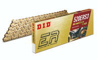 DID ダイドー ERシリーズチェーン 520ERS3 ゴールド (トライアル競技向け)【クリップ(RJ)ジョイント付属…