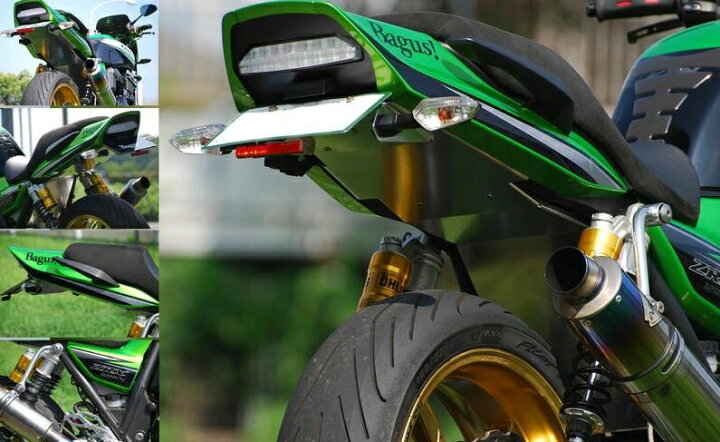 楽天市場】Bagus! バグース 一体式フェンダーレスキット ZRX1200ダエグ 