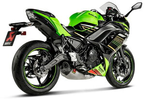 AKRAPOVIC AN|rb` e4dl [VOC (2-1) tGL][Xg}t[ Ninja650 Z650 KAWASAKI JTL }t[