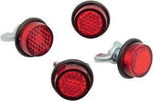 CHRIS PRODUCTS �N���X�v���_�N�c �~�j ���t���N�^�[ S 4-���b�h �yMINI REFLECTORS 4-RED�z �O��