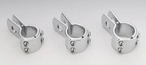 KIJIMA キジマ 3ピースクランプ 汎用 HARLEY-DAVIDSON ハーレーダビッドソン 汎用ステー