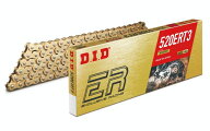 DID ダイドー ERシリーズチェーン 520ERT3 ゴールド (モトクロス競技向け)【クリップ(RJ)ジョイント付属…