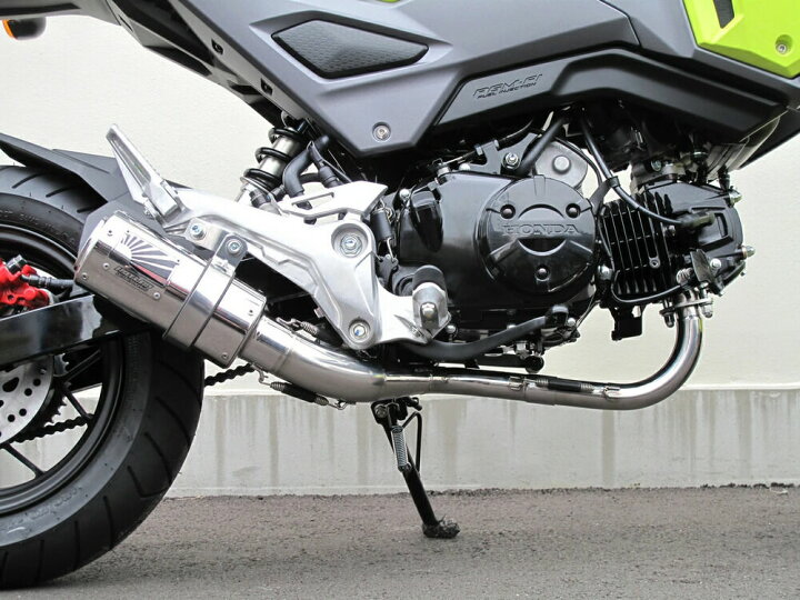 楽天市場】HOT LAP ホットラップ ダウンマフラー GROM HONDA ホンダ 