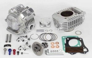 SP武川 SPタケガワ スーパーヘッド4V+R(5軸ポート加工)ボアアップキット181cc GROM MSX125 MSX125SF モンキー125 HONDA ホンダ ボアアップキット エンジンパーツ エンジン