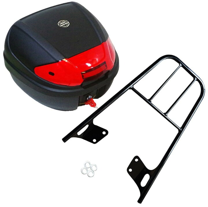 スズキジグサー250用リアキャリア＆BOXセット 中古品 （楽天市場 