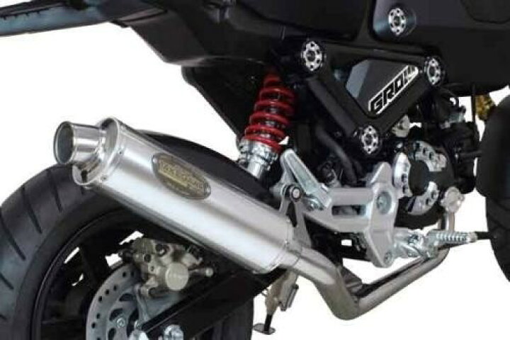 楽天市場】SP武川 SPタケガワ ボンバーマフラー(政府認証) GROM HONDA 