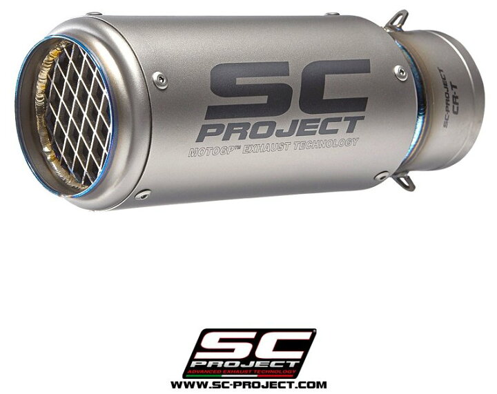 楽天市場】SC-PROJECT SCプロジェクト CR-Tスリップオンサイレンサー 