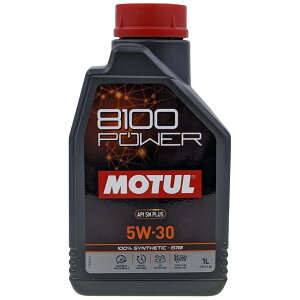 MOTUL ���`���[�� 8100 POWER(�p���[)�y�l�֗p�z�y5W-30�z�y4�T�C�N���I�C���z 4�T�C�N���I�C�� �I�C��
