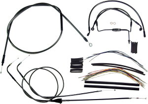 MAGNUM }Oi CONTROL CABLE KIT BP [0610-1015] Road King EFI - FLHR 2007 Classic FLHRC Custom FLHRS Street Glide FLHX HARLEY-DAVIDSON n[[_rbh\ u[LC[Eu[LP[u u[L
