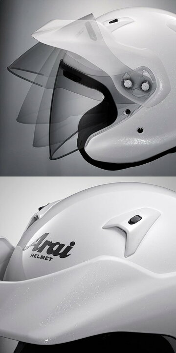 楽天市場】Arai アライ CT-Z [シーティーゼット グラスホワイト 
