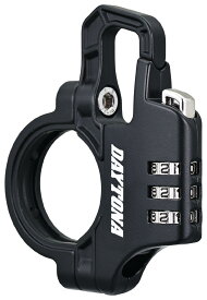 DAYTONA デイトナ スレンダーヘルメットロック ダイヤルタイプ ヘルメットロック ヘルメット