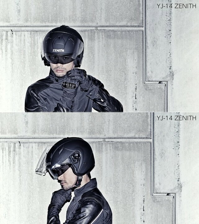 楽天市場】ZENITH HELMET ゼニスヘルメット YJ-14 ヘルメット ジェット 
