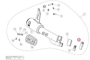 AKRAPOVIC AN|rb` yyAp[czP-R42 clamp SS RSV4 TUONOV4 S1000R S1000RR CBR1000RR SP SP2 NINJA H2 H2R TIGER1200XCA TIGER1200XCX TIGER1200XR TIGER1200XRT TIGER1200XRX YZF-R1 }t[NvET{gNv }t