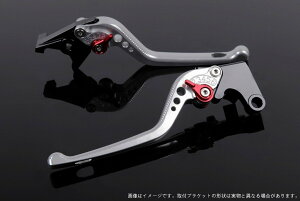 SPEEDRA スピードラ アジャストレバー 3Dロング ADV150 ADV160 PCX125 PCX160 HONDA ホンダ ブレーキレバー ハンドル周辺パーツ ハンドル アジャスターカラー:レッド / レバー本体カラー:シルバー
