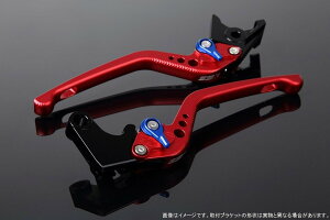 SPEEDRA スピードラ アジャストレバー 3Dロング ADV150 ADV160 PCX125 PCX160 HONDA ホンダ ブレーキレバー ハンドル周辺パーツ ハンドル レバー本体カラー:マットレッド / アジャスターカラー:マット