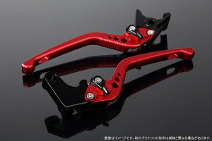 SPEEDRA スピードラ アジャストレバー 3Dロング XMAX YAMAHA ヤマハ ブレーキレバー ハンドル周辺パーツ ハンドル レバー本体カラー:マットレッド / アジャスターカラー:マットブラック
