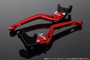 SPEEDRA スピードラ アジャストレバー 3Dロング ADV150 ADV160 PCX125 PCX160 HONDA ホンダ ブレーキレバー ハンドル周辺パーツ ハンドル レバー本体カラー:マットレッド / アジャスターカラー:マット
