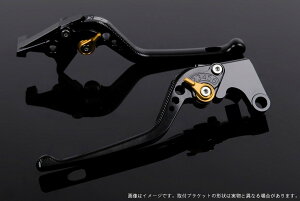 SPEEDRA スピードラ アジャストレバー 3Dロング ADV150 ADV160 PCX125 PCX160 HONDA ホンダ ブレーキレバー ハンドル周辺パーツ ハンドル レバー本体カラー:ブラック / アジャスターカラー:ゴールド