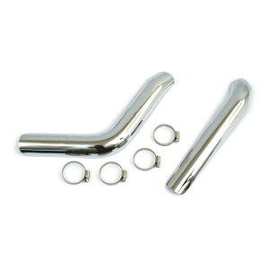 MCS エムシーエス マフラーヒート シールドセットプレーン【EXHAUST HEAT SHIELD SET PLAIN】 Fits MOST AFTERMARKET PIPES 84-09 SOFTAIL;84-94 FXR;84-85 4-SP FX EVO MODELS NU HARLEY-DAVIDSON ハーレーダビッドソン マフラ