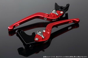 SPEEDRA スピードラ アジャストレバー 3D可倒式 ADV150 ADV160 PCX125 PCX160 HONDA ホンダ ブレーキレバー ハンドル周辺パーツ ハンドル レバー本体カラー:マットレッド / アジャスターカラー:マット