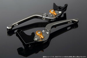 SPEEDRA スピードラ アジャストレバー 3D可倒式 ADV150 ADV160 PCX125 PCX160 HONDA ホンダ ブレーキレバー ハンドル周辺パーツ ハンドル レバー本体カラー:マットチタン / アジャスターカラー:マット