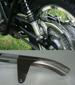 Sym’z Craft シムズクラフト ステンレスチェーンケース SR400 SR500 YAMAHA ヤマハ チェーンカバー 外装
