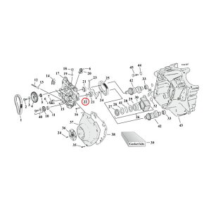 MCS �G���V�[�G�X ���e�[�i�[�����O �J���V���t�g�A�E�^�[�x�A�����O�yRET RING CAM BALL BEARING�z TCB EXCL�D 06 DYNA NU TCA HARLEY-DAVIDSON �n�[���[�_�r�b�h�\�� ���̑��J���V���t�g�I�v�V�����E��C���i